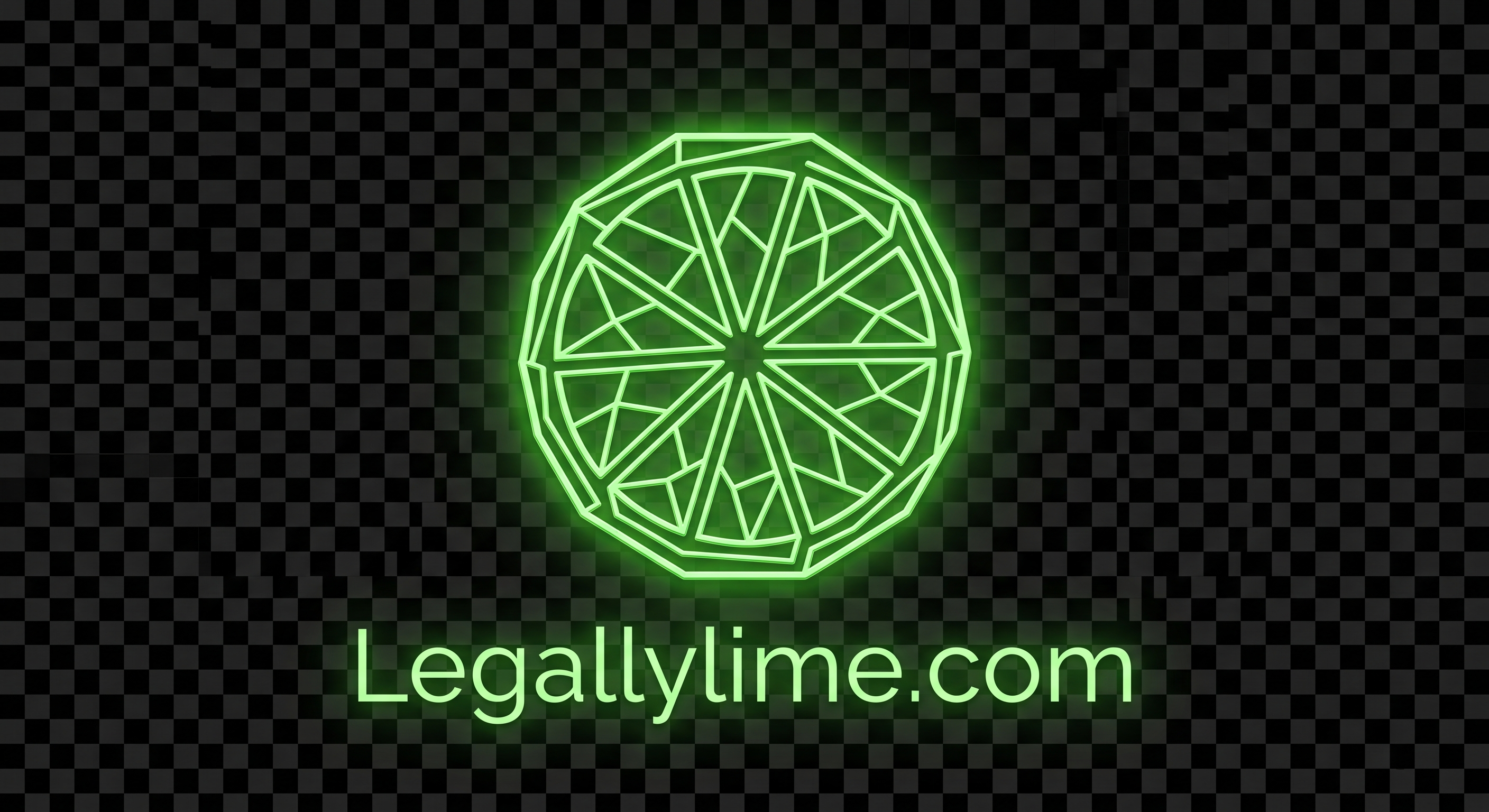 Legallylime neon beverage concept